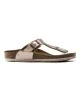 Birkenstock Infradito Gizeh Jr Stretta Electric Metallic Copper Rame 1012526