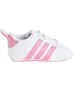 Adidas Scarpe Grand Court Crib Antiscivolo Inf Bianco Rosa KI8217