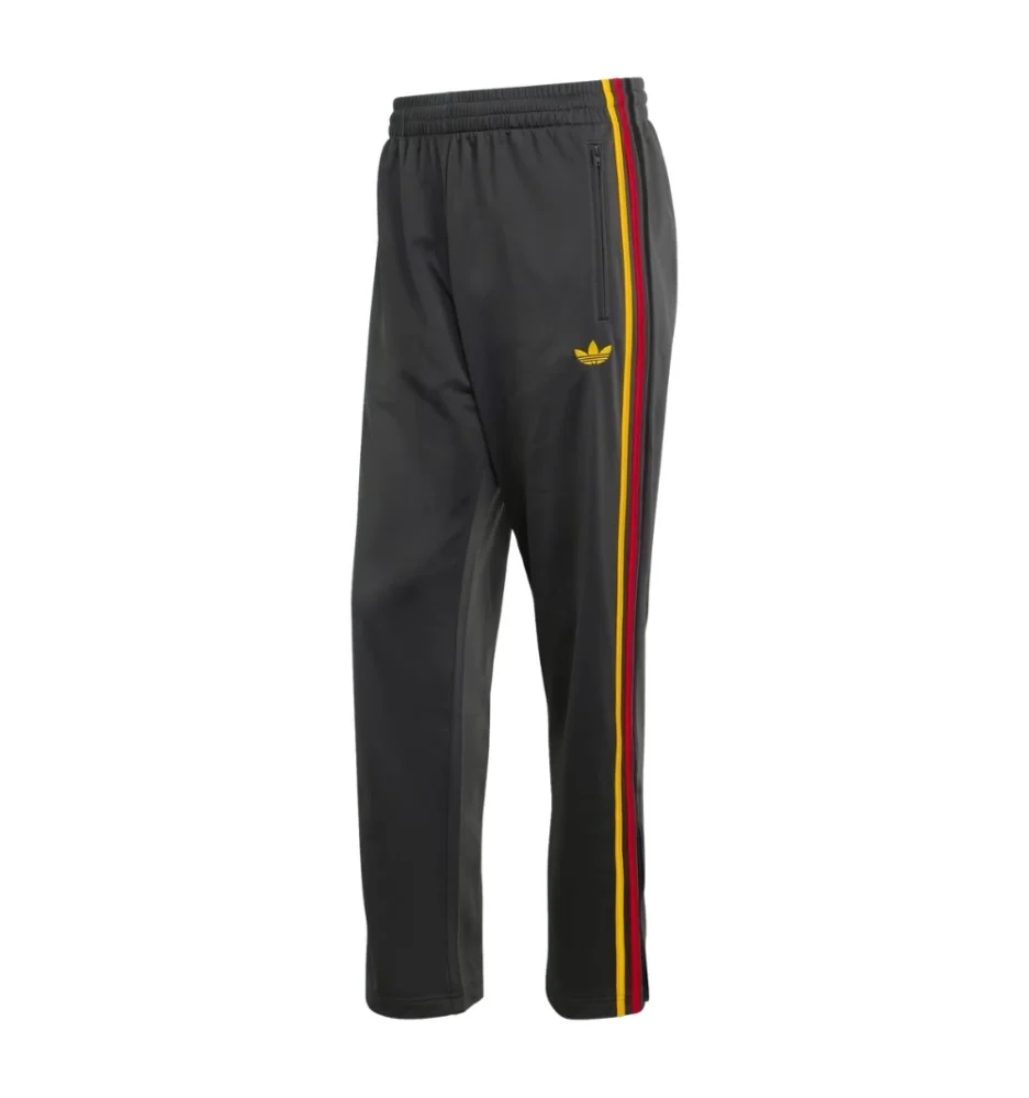 Adidas Pantaloni Firebird M Nero Rosso Giallo KD3831