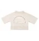 Bombafit T-shirt Skyn Crop Top Mandorla | Bombafit | 