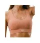 Bombafit Reggiseno Top Active Mocha Mousse 25483