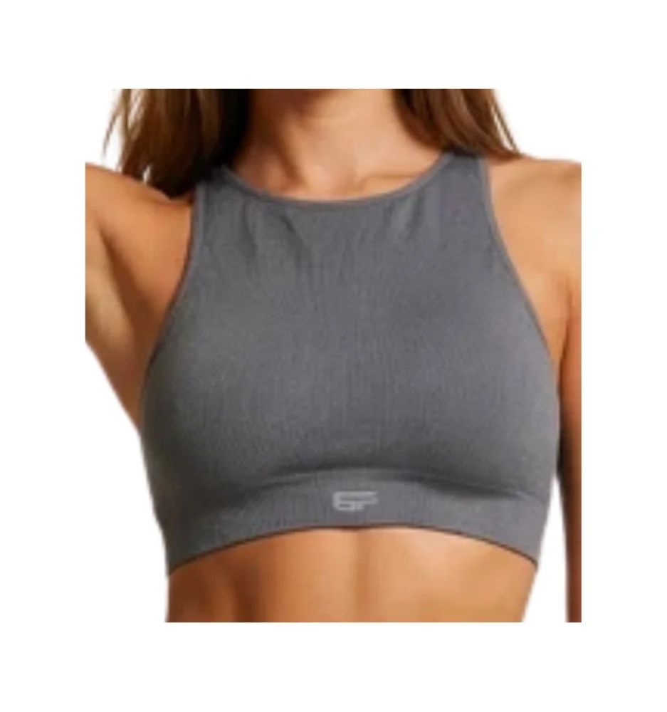 Bombafit Reggiseno Top Go Grafite 25476
