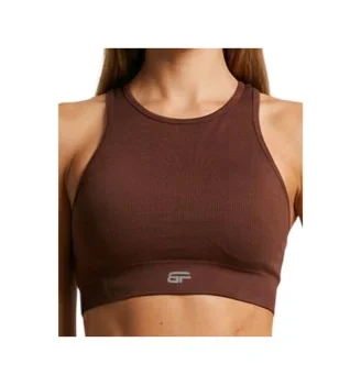 Bombafit Reggiseno Top Go Marrone 25475