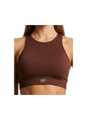 Bombafit Reggiseno Top Go Marrone 25475