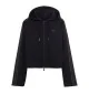 Adidas Felpa Cappuccio Zip Sst 2.0 Crop Nero KT1776
