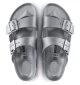 Birkenstock Ciabatta Arizona Eva Regolare M Metallic Silver Argento | Birkenstock | 