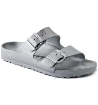 Birkenstock Ciabatta Arizona Eva Regolare M Metallic Silver Argento | Birkenstock | 