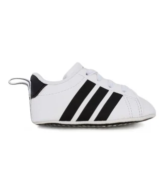 Adidas Scarpe Grand Court Crib Inf Bianco Nero KI8216