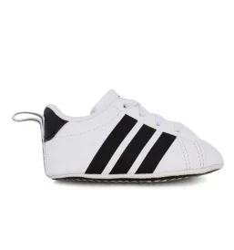 Adidas Scarpe Grand Court Crib Inf Bianco Nero KI8216
