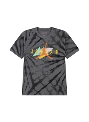 Jordan T-shirt Geo Tie Dye Grigio 95F788-GAe