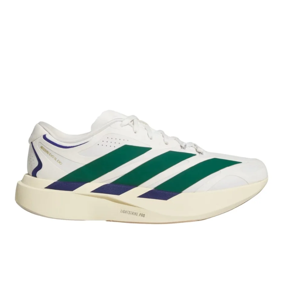 Adidas Scarpe Adizero Evo Sl Exo Suede M Bianco Verde Blu KI4847