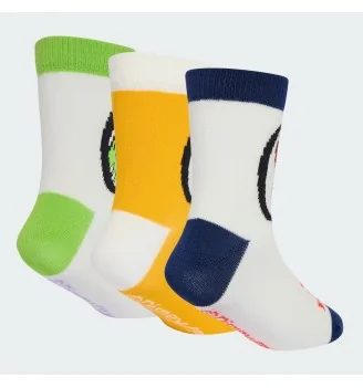 Adidas Calzini Pixar Toy Story 3 Paia Kids Bianco Giallo Verde Blu | Adidas | 