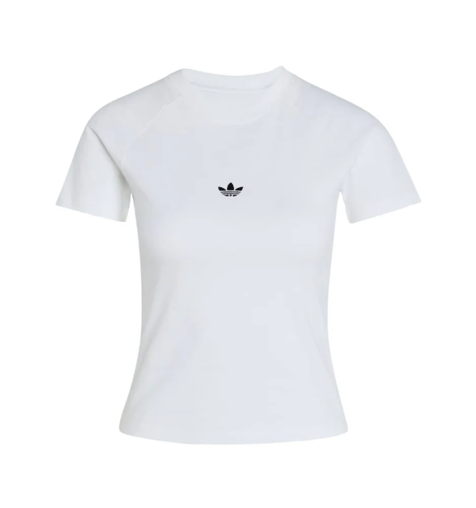 Adidas T-shirt Essentials Slim Bianco KQ6699