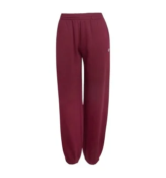 Adidas Pantaloni Essentials Fleece Marrone Rosso KT2265