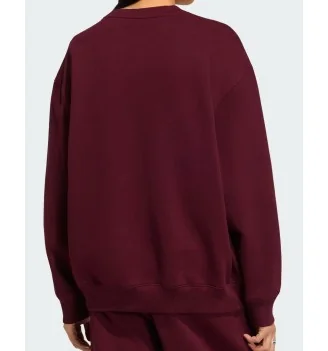 Adidas Felpa Essentials Fleece Oversize W Marrone Rosso | Adidas | 
