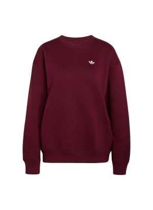 Adidas Felpa Essentials Fleece Oversize W Marrone Rosso KT2276