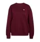 Adidas Felpa Essentials Fleece Oversize W Marrone Rosso KT2276