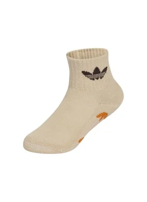 Adidas Calzini Antiscivolo 2 Paia Beige Bianco KT1880