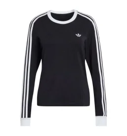 Adidas Maglia 3 Stripes W Nero Bianco KD7964
