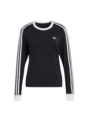 Adidas Maglia 3 Stripes W Nero Bianco KD7964