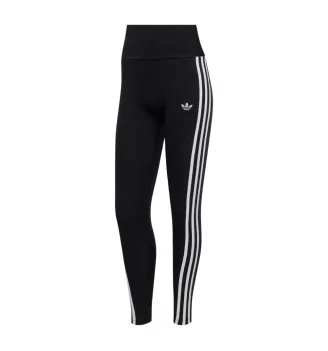 Adidas Leggings 3 Stripes Nero Bianco KD5572