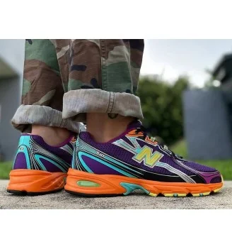 New Balance Scarpe 740 Unisex Purple Yellow Orange | New Balance | 