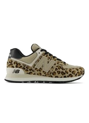 New Balance Scarpe 574 W Stoneware Linen Nero W574PN