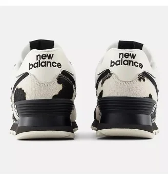 New Balance Scarpe 574 W Linen Bianco Nero | New Balance | 