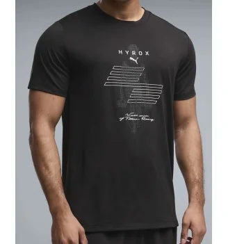 Puma T-shirt x Hyrox Cloudspun Thermoadapt Nero | Puma | 
