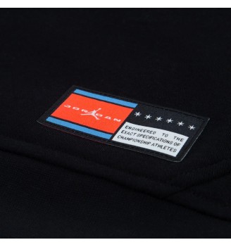 Jordan Felpa Cappuccio Fleece Boys Nero | Jordan | 