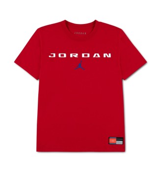 Jordan T-shirt Brk Fleece Graphic Boys Rosso 95G110-U10