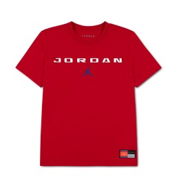 Jordan T-shirt Brk Fleece Graphic Boys Rosso 95G110-U10