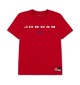 Jordan T-shirt Brk Fleece Graphic Boys Rosso 95G110-U10