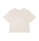 Jordan T-shirt Brk Girls Pearl Bianco 45G151-W0J