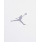 Jordan T-shirt Brk Girls Bianco Grigio | Jordan | 
