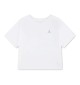 Jordan T-shirt Brk Girls Bianco Grigio 45G151-001