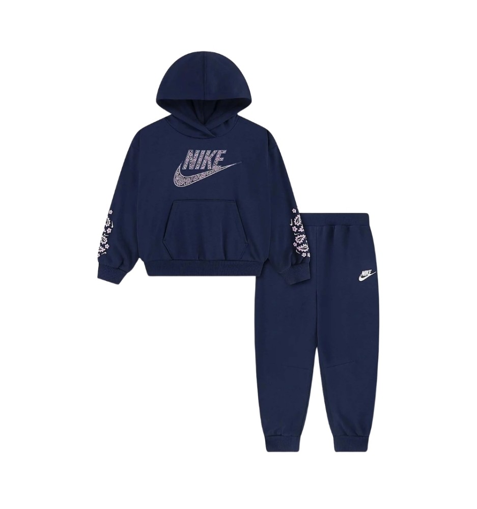 Nike Tuta Retro Girls Blu 36P177-U90