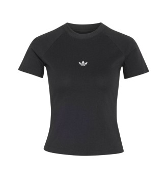 Adidas T-shirt Essentials Slim W Nero KQ6700