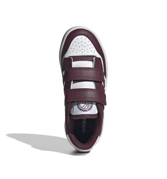 Adidas Scarpe Rapid Court Cf Kid Bianco Marrone | Adidas | 