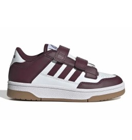 Adidas Scarpe Rapid Court Cf Kid Bianco Marrone KI3904