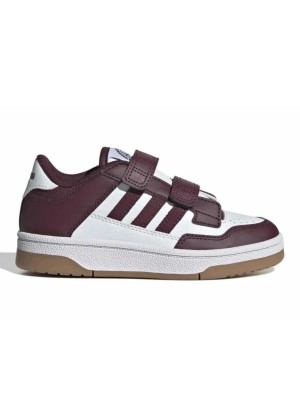 Adidas Scarpe Rapid Court Cf Kid Bianco Marrone KI3904