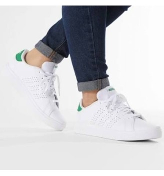 Adidas Scarpe Advantage Base 2.0 Jr Bianco E Verde | Adidas | 