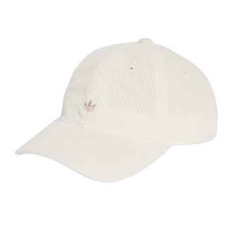 Adidas Cappello Baseball Corduroy Velluto Cloud Bianco KR6756