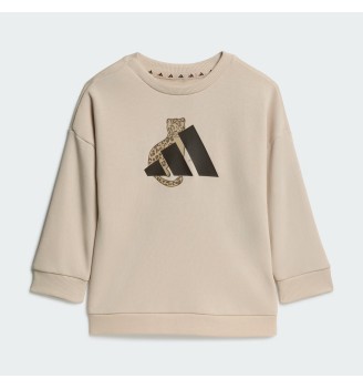Adidas Tuta Animalier 3 Stripes I Crystal Linen Marrone | Adidas | 