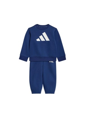 Adidas Tuta 240 Bl Fleece I Blu Scuro E Bianco KS1471