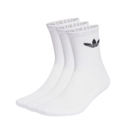 Adidas Calzini Training Crew 3 Paia Bianco IJ5616