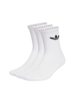 Adidas Calzini Training Crew 3 Paia Bianco IJ5616