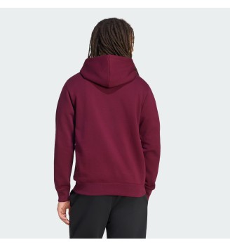 Adidas Felpa Cappuccio Essentials Trefoil M Maroon | Adidas | 