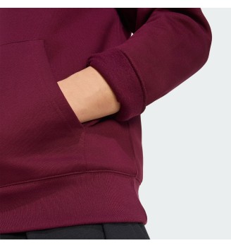 Adidas Felpa Cappuccio Essentials Trefoil M Maroon | Adidas | 