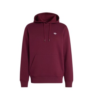 Adidas Felpa Cappuccio Essentials Trefoil M Maroon KW5048